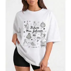 Bride Shirt, Future Mrs Shirt Est 2026 Engagement, Custom Wedding Shirt, Gift For Her