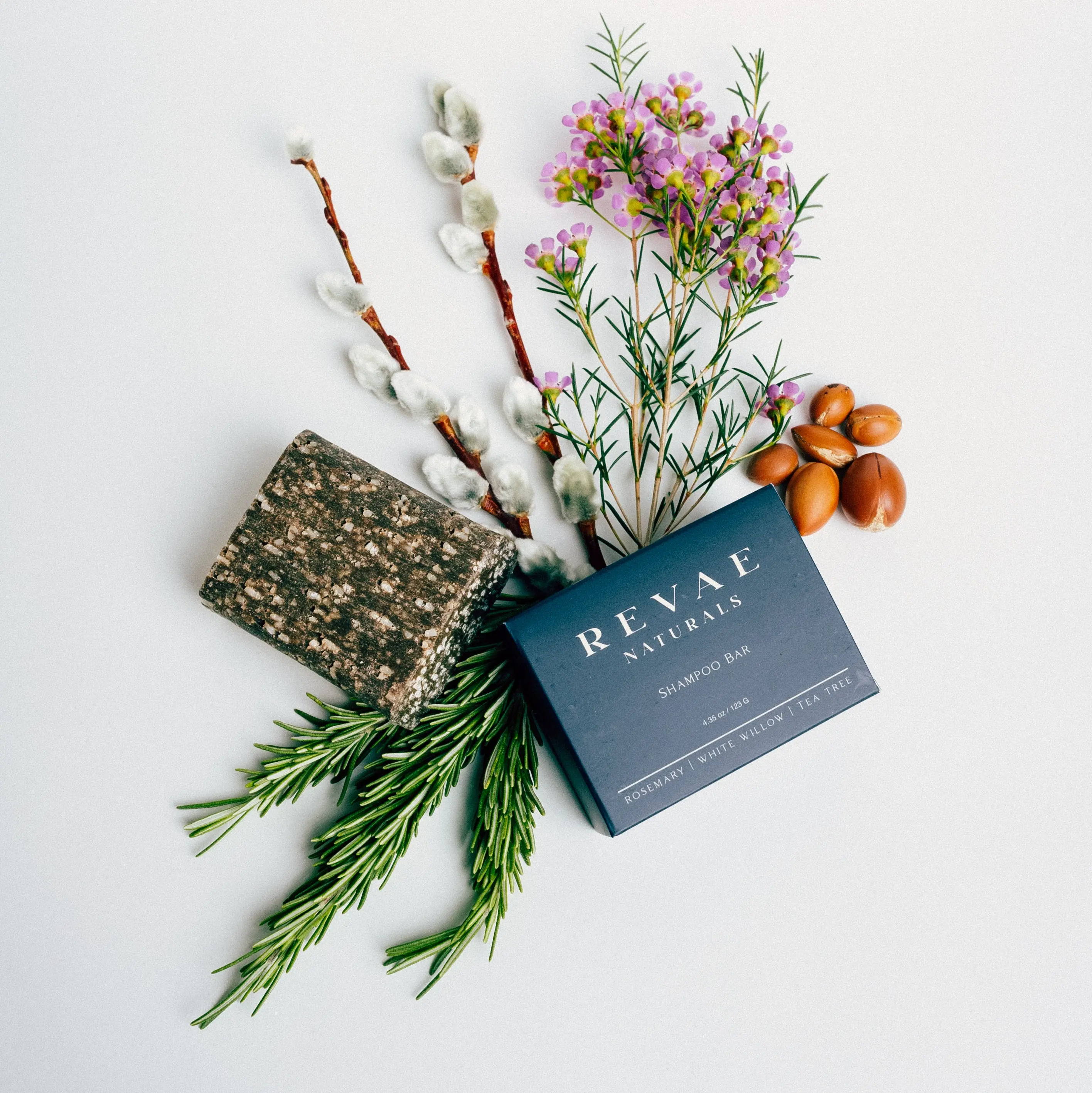 Rosemary Shampoo Bar - Natural Shampoo, Sulfate-free, Soothing, Gentle Haircare 