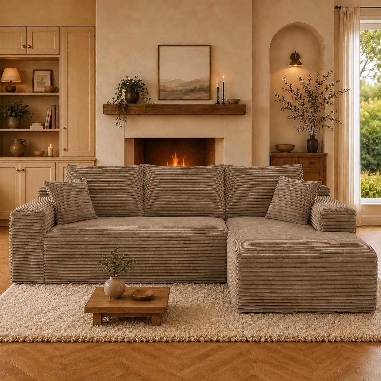 95.6”L-Shaped Modern Chenille Sofa Set,Free Combination Sofa for Living Room and Room(Side Recliner) Boneless Sectional Couch home Sofa family Couch boneless couches for living room,Living Room Couch,Moder outdoorfun,dorm essentials,home decor