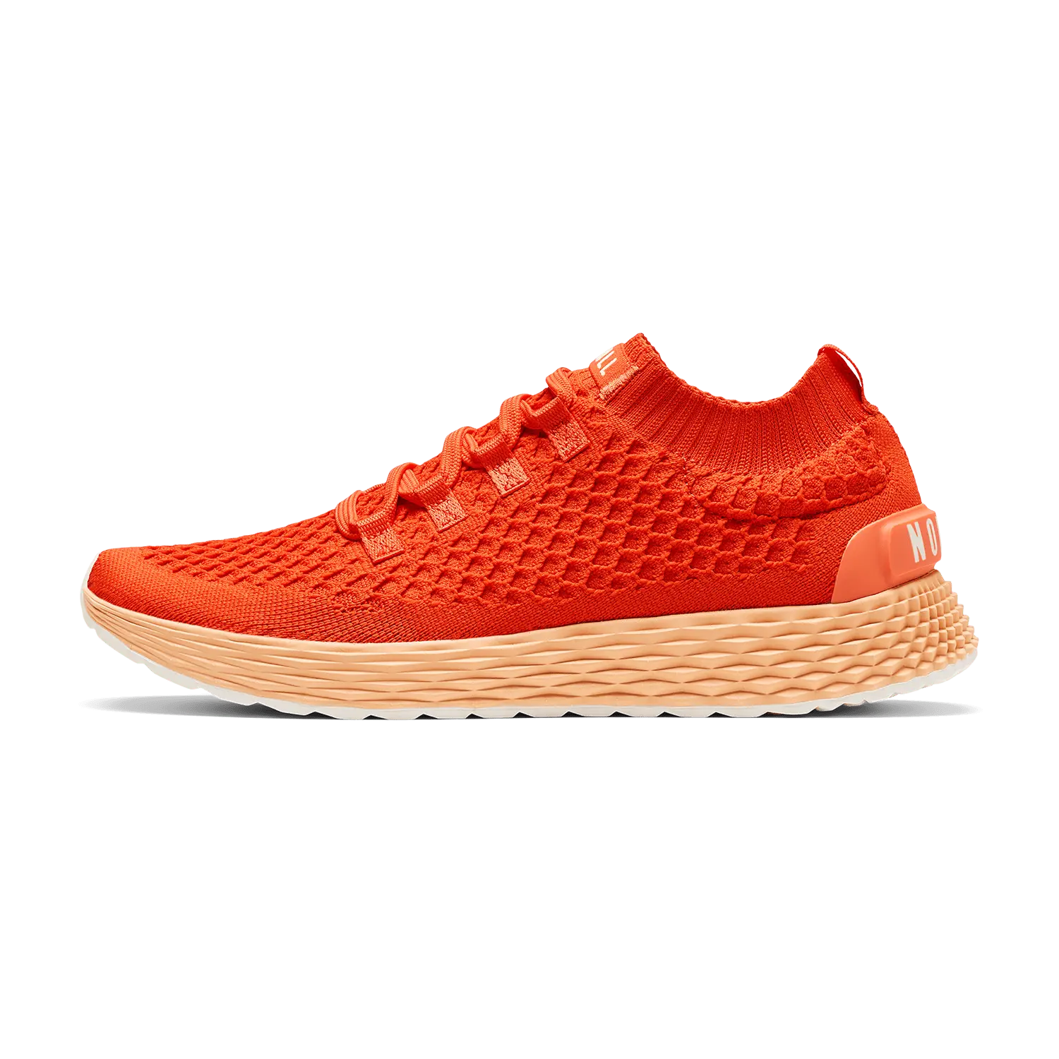 NOBULL Men's Allday Knit Shoe in Cayenne - Everyday Walking Sneaker, Comfortable Slip-On Shoe, Casual Trainer