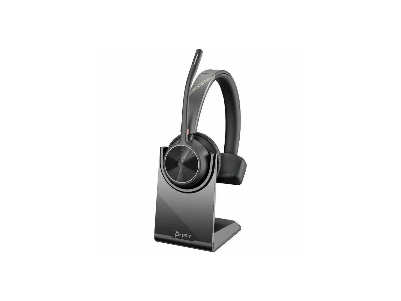 Poly Voyager 4310 Microsoft Teams Certified USB-C Headset with charge stan Poly Voyager 4310 Microsoft Teams Certified USB-C Headset with charge stan