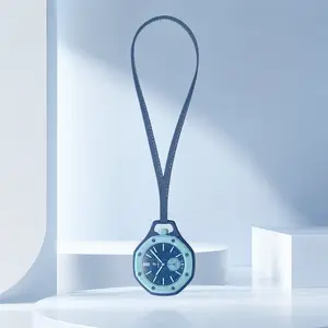 Brand Collab Watch Men Women Glacier Blue Automatic Skeleton Dual Dial Watch