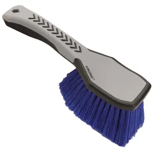VIKING Wheel Brush for Rims, Cleaning Brush for Tires, Grey, 10.3 x 3.3 x 3.8 Inch