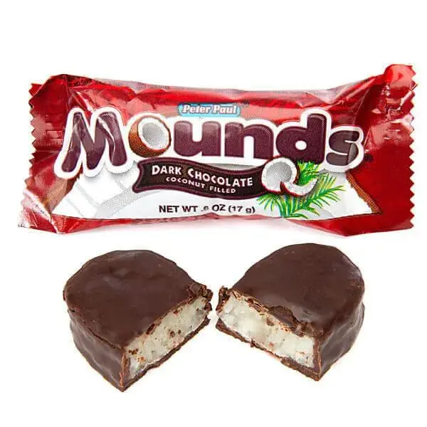 Mounds Snack Size Candy Bars: 18-Piece Bag Mounds Snack Size Candy Bars: 18-Piece Bag