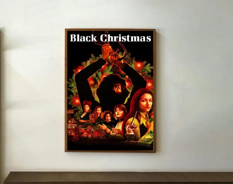 Black Christmas Movie Poster - High Quality Movie Posters - Wall Art - Home Decor - Wall decor poster