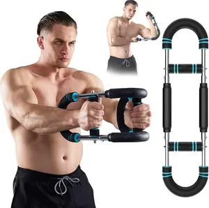 Twister Arm Trainer, 20-60lb Adjustable with 9 Resistance Levels, Strength Training Equipment for Men & Women, Detachable Portable Fitness Tool for Home & Office Use