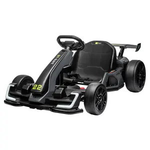 【GARVEE】24V Electric Go Kart with 300W Powerful Motor, Drift and Sport Modes, Large Battery, EVA Tires, Adjustable Length, Available in Multiple Colors for Outdoor Racing Fun