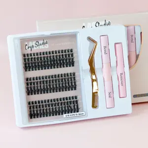 Crys Studio - Crystal - DIY Lash Extensions Lash Clusters  - 5 Min DIY Lashes Eyelashes