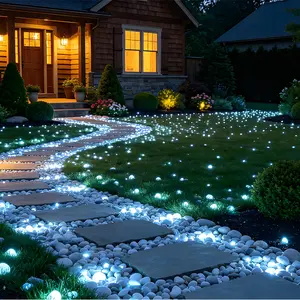 Mixed Color Glow-in-the-Dark Pebbles - #SummerWins#DealsForYouDaysDIY Garden Decorative Stones for Backyard Decor, Patio, Flower Bed