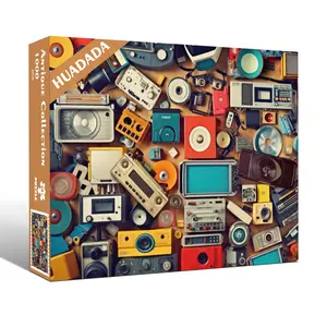 HUADADA 1000 Pieces Jigsaw Puzzles for Adult,Old Antique, Perfect Home Decorations for Holiday Vacations, Family Games, Creative Gifts