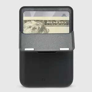 Black MagSafe Leather Flip Wallet Black MagSafe Leather Flip Wallet