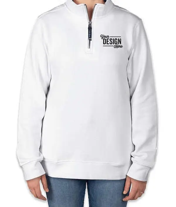 Charles River Women's Crosswind Quarter Zip Sweatshirt