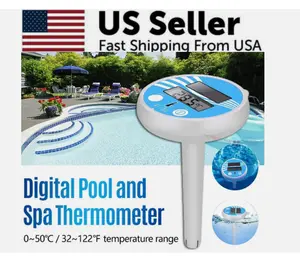 Digital Solar Powered Outdoor Floating Waterproof Rainproof Pool SPA Thermometer
