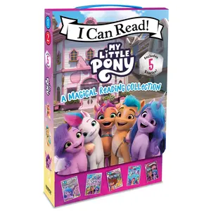 My Little Pony: A Magical Reading Collection 5-Book Box Set: Ponies Unite, Izzy Does It, Meet the Ponies of Maritime Bay, Cutie Mark Mix-Up, A New Adventure (I Can Read Level 1) by Hasbro||Hasbro [Paperback Book]