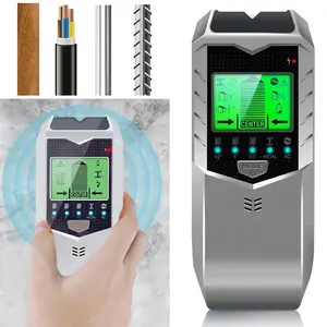 5 in 1 Wall Scanner Detector, Screw Locator, LCD Display Screw & Metallic & Wooden Stud Finder, Professional Measuring Tool for Home Decor & DIY Project