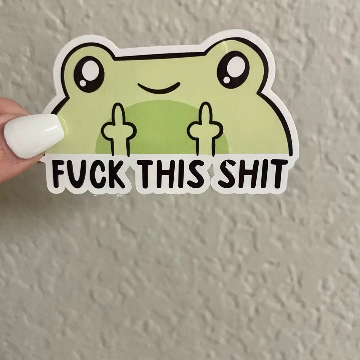 Sweary frog