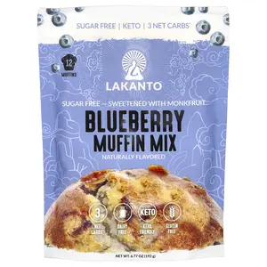 Lakanto Blueberry Muffin Mix, 6.77 oz (192 g)