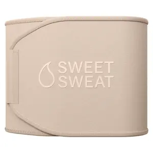 Sweet Sweat Toned Ab Trainer for Women and Men | Premium Waist Trainer Belt to 'Tone' your Stomach Area (Quartz, Small)