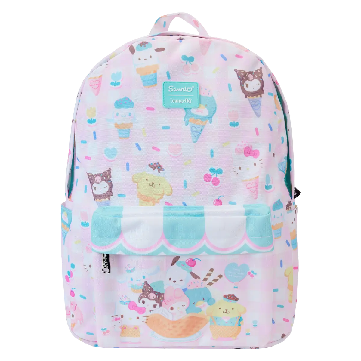 Sanrio Hello Kitty & Friends Sweets All-Over Print Nylon Full-Size Backpack