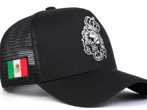 MEXICAN MEXICO Hat Hecho En Mexico EL REY King Snapback Trucker Hat Embroidered Adjustable Unisex Retro Americana Essential Embroidered Baseball Cap Custom Thread Color Vintage Soft Cotton Adjustable Hat Trendy Streetwear Gift for Men & Women