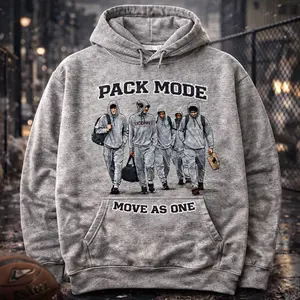UConn Pack Mode Hoodie Basketball Team Unity Fan Crewneck