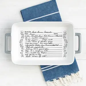 Personalized Casserole Dish