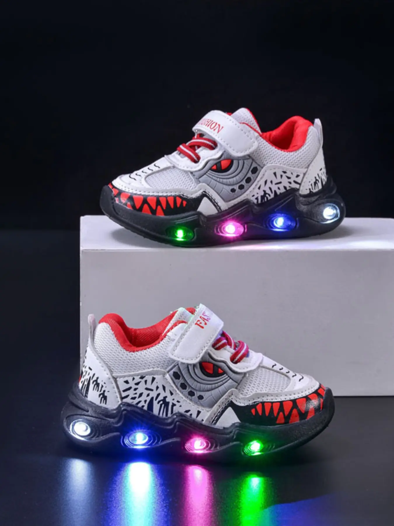 New Kids' PU Leather Sneakers, Casual Trendy Trainers, Fashionable Skate Shoes, Casual Low Top, Sporty Style, Rubber Sole, All-Season Comfortable Shoes, Perfect for Spring & Fall, Skateboard Shoes