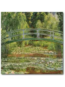 Courtside Market Claude Monet Le Pont Japonais, Giverny 24" Canvas Art