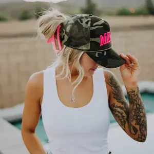 Foam Neon Pink Mama Trucker