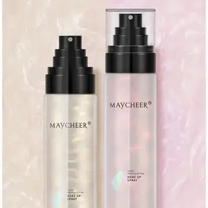 Long-Lasting Matte Finish Makeup Setting Spray, Fixing Spray - Oil Control, Hydrating, Waterproof, Fast-Drying, Portable For On-The-Go Touch-Ups, Sleek Bottle Design, Visible Liquid Level