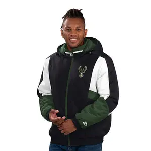 Starter Winter Full Back Milwaukee Bucks Jacket