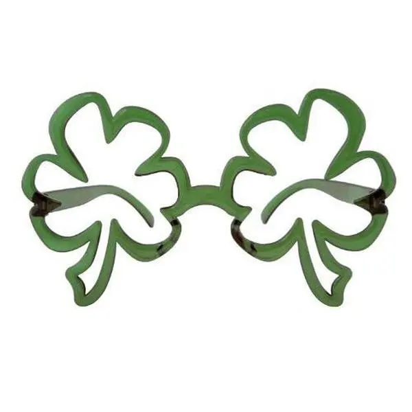 Shamrock Glasses - Plastic Frames - St Patrick's Day - Costume Accessory