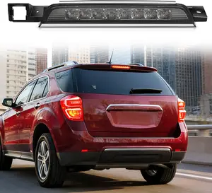 Nilight Third Brake Light Tail High Mount 3rd Stop Lights Smoked Lens Compatible with Chevy Equinox and GMC Terrain 2010 2011 2012 2013 2014 2015 2016 2017 Van SUV Rear Center Cab Lamp