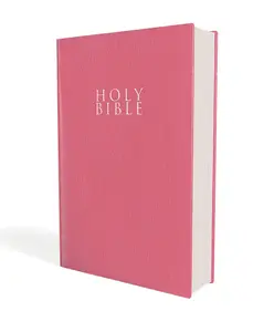 USED-Niv, Gift and Award Bible, Leather-Look, Pink, Red Letter Edition, Comfort Print by Zondervan (Paperback)