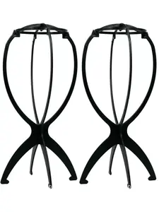 Portable Travel Wig Stand Set, Fashion Design, Fits Various Wigs, Ideal for Hairstyle Design, All Seasons Use, Mannequin Head Stand
