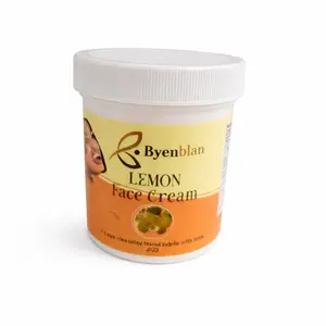 ByenBlan Lemon Face Cream for Radiant Skin - Natural Ingredients for Hydration and Brightening - Gentle Formula for All Skin Types