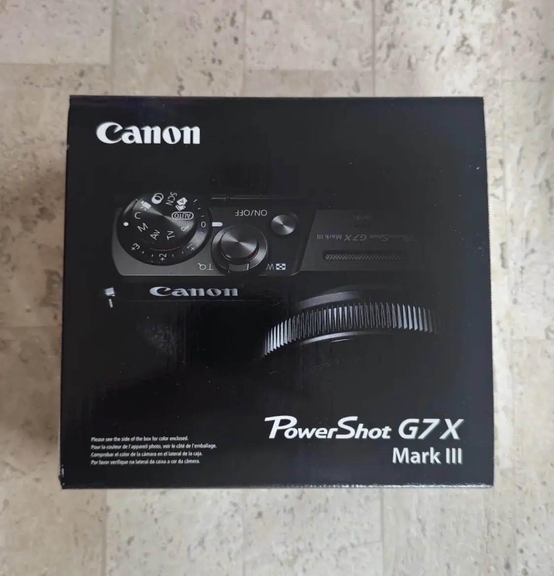 NEW Canon PowerShot G7 X Mark III 20.1MP Digital Camera- Black