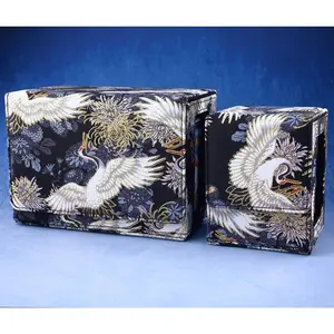 Gacha Trading Card Deck Box Storage Box TCG Commander Cards Magnetic PU Leather Box With Display Window For PTCG YGO Cards Gifts