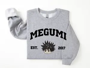 Megumi Sweatshirt, JJK Characters Sweatshirt, Anime Shirt