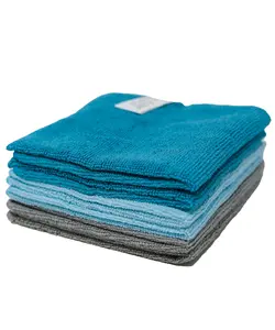 Don Aslett Assorted Color Microfiber 6 Pack