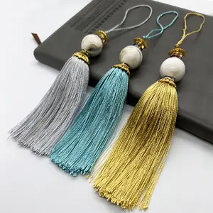1Pc Home Decor Hanging Tassel Fringe Tassel Trim Decoration Key Tassels for DIY Furniture Curtain Accessories