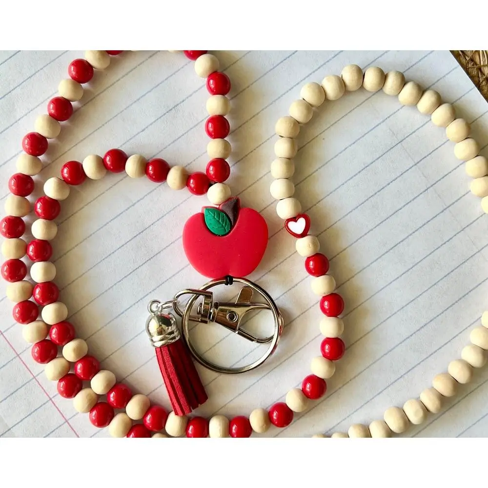 Apple Lanyard | Teacher Lanyard