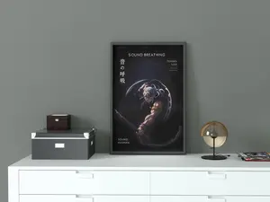 Tengen Uzui Demon Slayer Poster Print, Sound Hashira Kimetsu no Yaiba Anime Wall Decor( Unframed - Print Only )