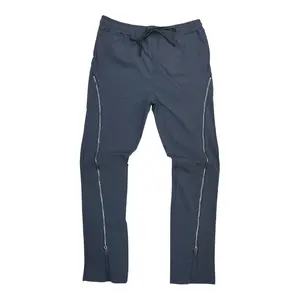 WH-610-14401 - Zippered n Layered  Slim/Stacked Windbreaker Pants