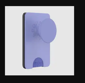 PopSockets Deep Periwinkle MagSafe PopWallet+ Phone Holder Stand, Cellphone Mount, Mobile Phone Accessories