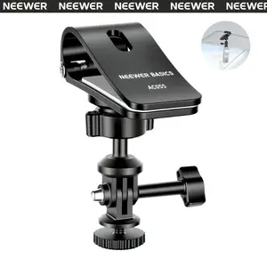 NEEWER Basics AC055 Car Sun Visor Mount, 360° Ball Head Action Camera Holder Bracket Accessories Kit Compatible with GoPro DJI Insta 360 for POV Vlogging Video Recording