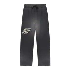 SWDM Sun Fade Raw Edge Straight-Leg Sweatpants