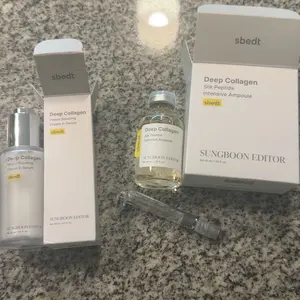 Product Review of [Sungboon] Silk Collagen & Peptide Face-Lift Duo Tiktok Exclusive – Ampoule + Rejuvenate Serum with 8 types Hyaluronic Acid for wrinkles & fine lines | Gift set Firming, Moisturizing, Collagen Boosting, Anti aging Korean Home Aesthetic for all skin types from t**s