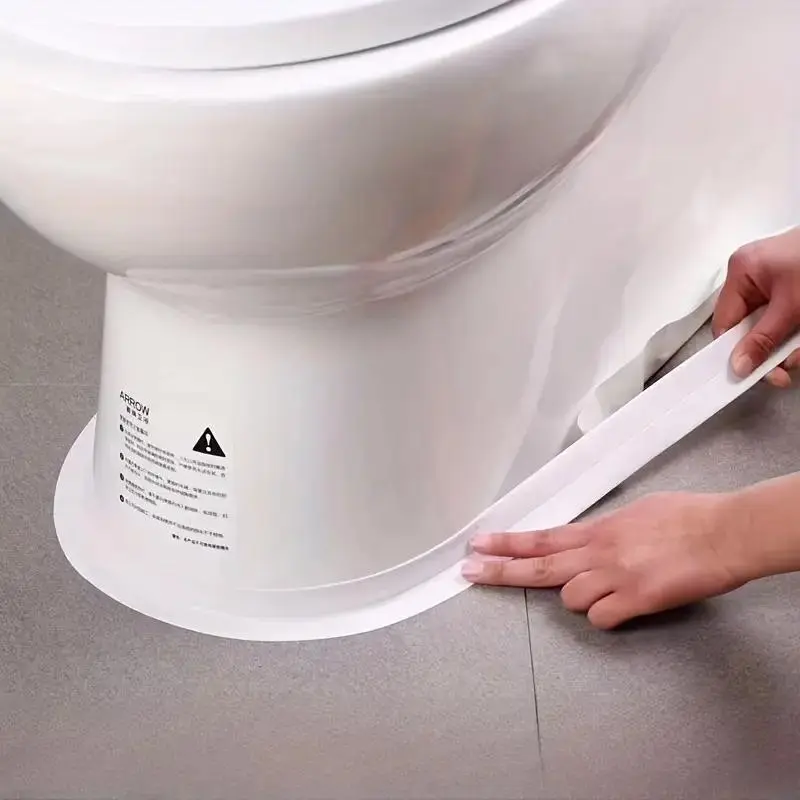 Self-Adhesive Strong Waterproof Sealing Tape, Super Strong Adhesion, Bathroom and Toilet Sealing Tape, Home Bathroom Accessories and Supplies