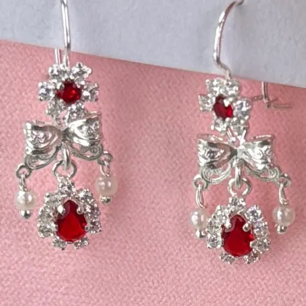 Aretes de Filigrana en Plata Mexicana 925 1” de Largo